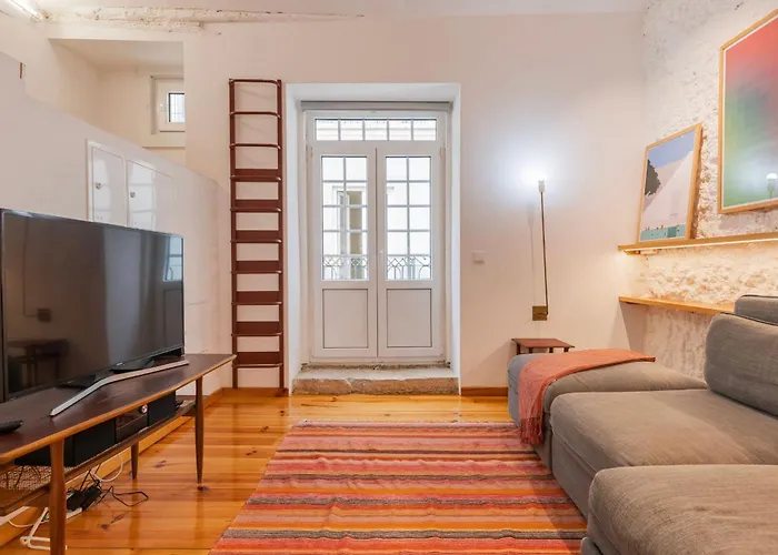 Lägenhet Bright & Loft By Lovelystay Lisboa